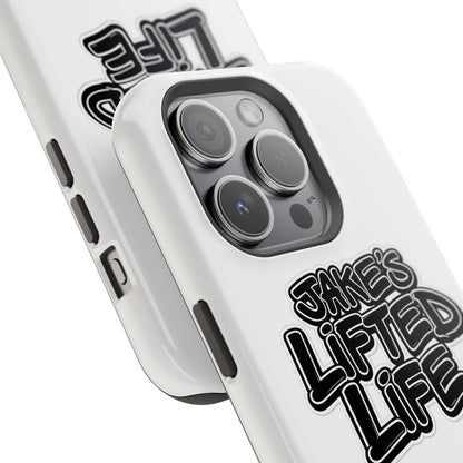 Impact-Resistant Phone Case — “Jake’s Lifted Life” Bold Streetwear Design