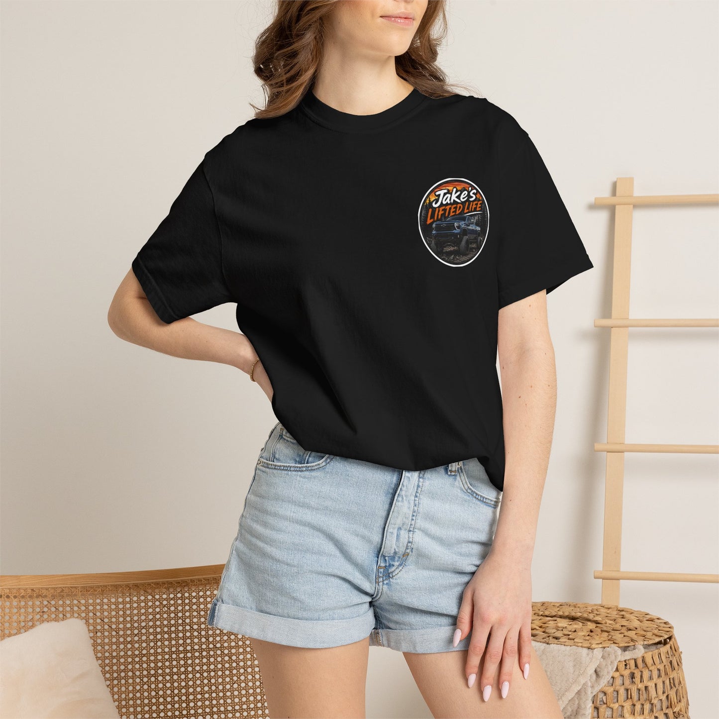 Lifted Life Off-Road T-Shirt — "Jake's Lifted Life" Truck Graphic