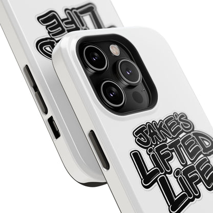 Impact-Resistant Phone Case — “Jake’s Lifted Life” Bold Streetwear Design