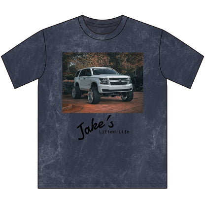 Lifted Truck Vintage Crewneck Tee — "Jake's Lifted Life" Graphic