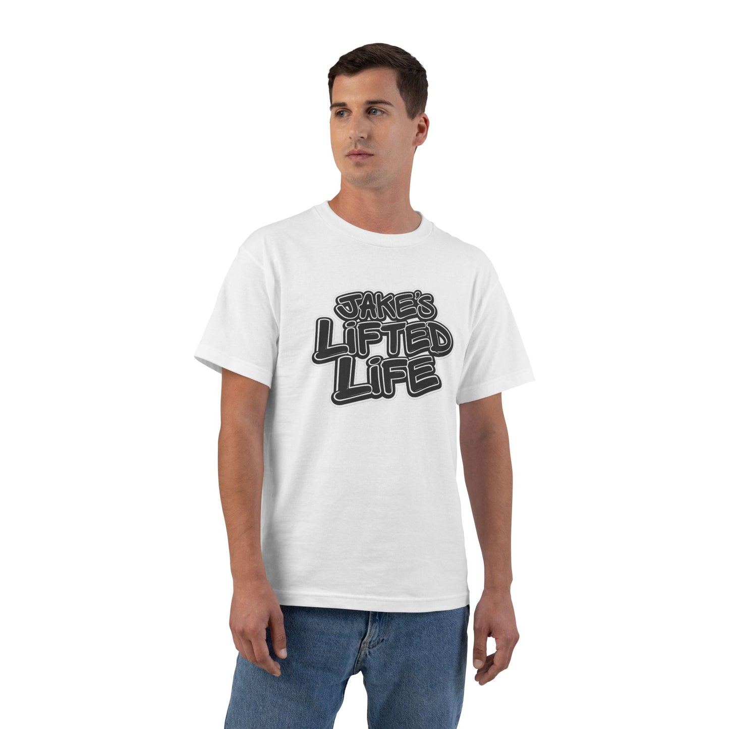 Lifted Life Graphic T-Shirt - 'Jake's Lifted Life' Fitness Tee