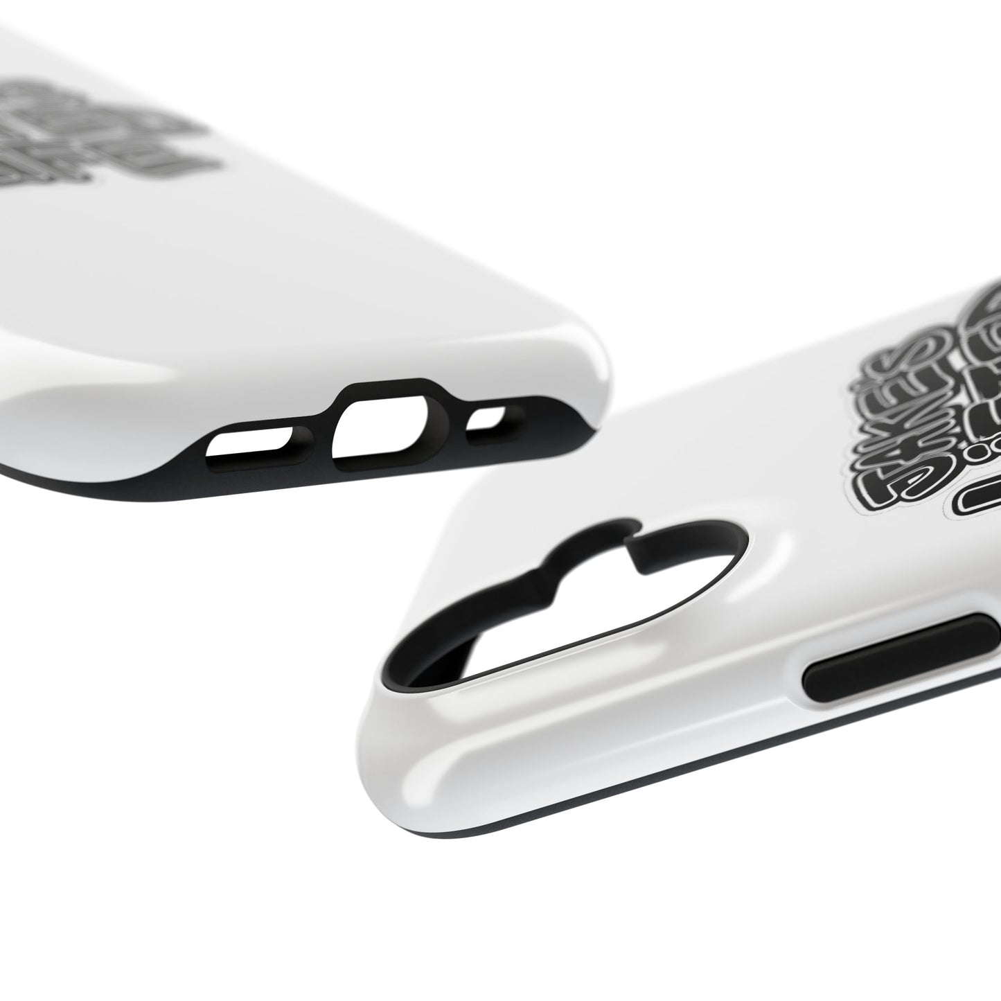 Impact-Resistant Phone Case — “Jake’s Lifted Life” Bold Streetwear Design
