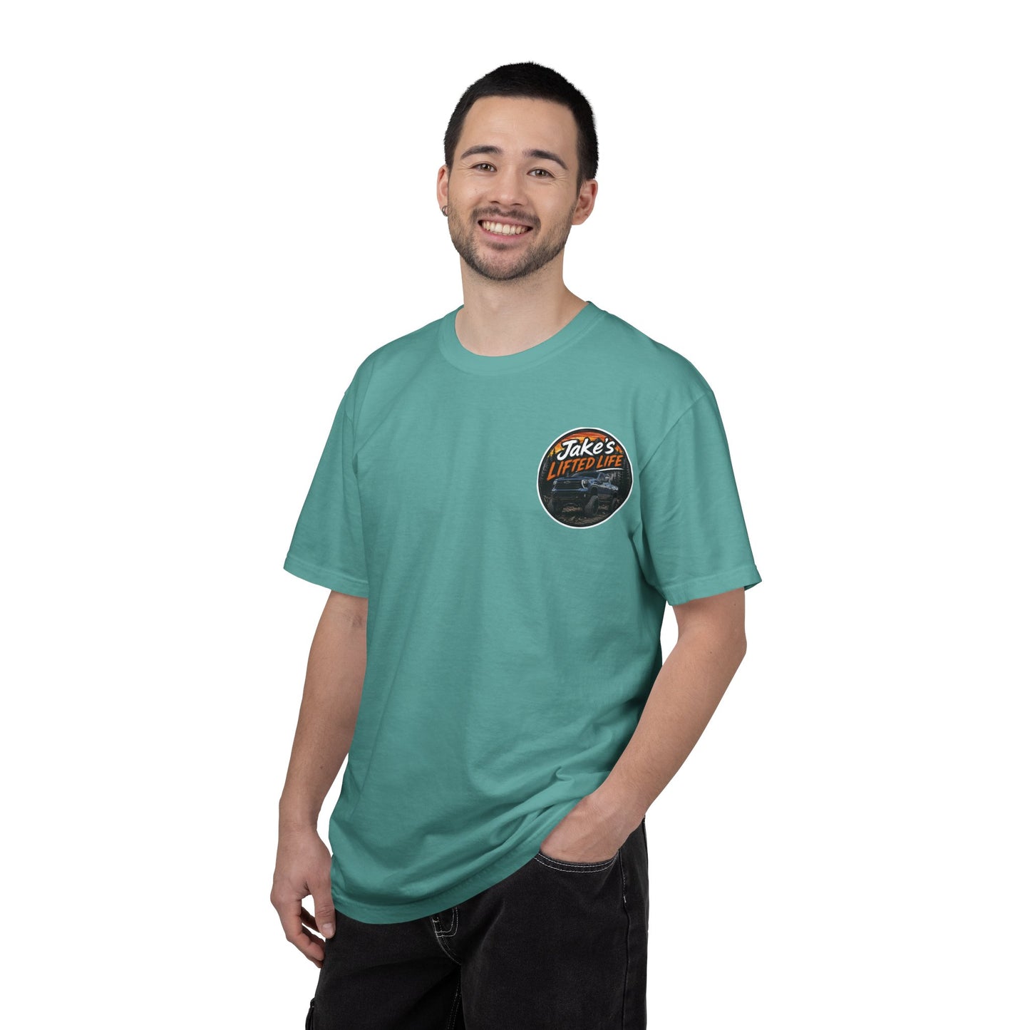 Lifted Life Off-Road T-Shirt — "Jake's Lifted Life" Truck Graphic