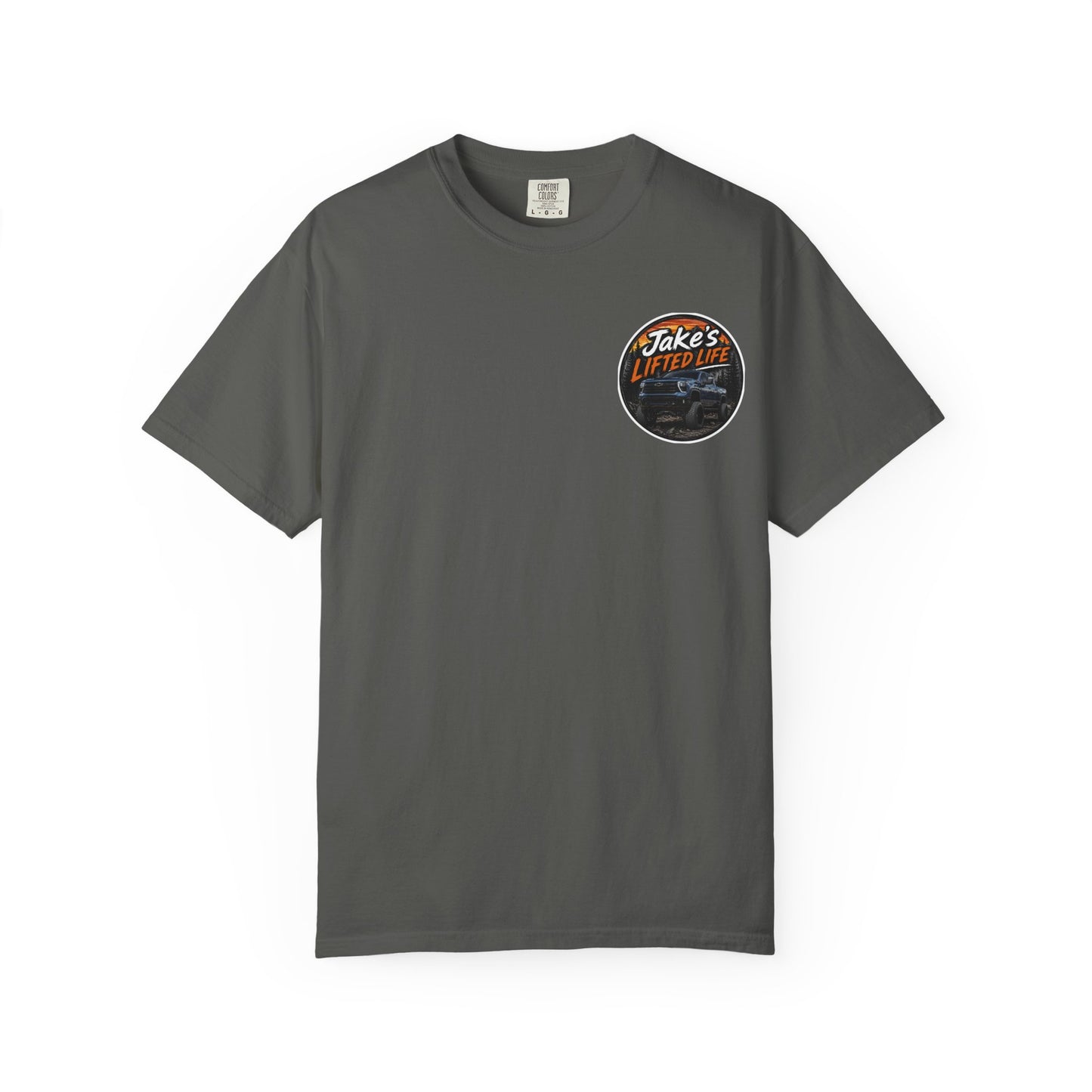 Lifted Life Off-Road T-Shirt — "Jake's Lifted Life" Truck Graphic