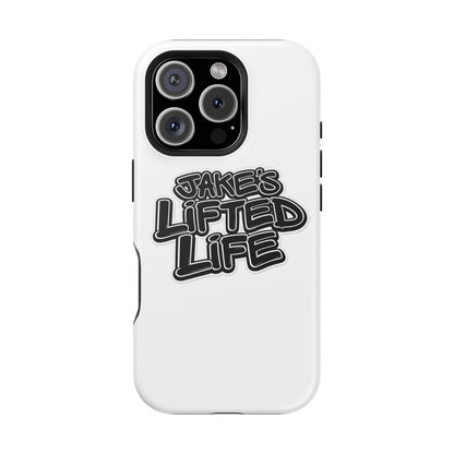 Impact-Resistant Phone Case — “Jake’s Lifted Life” Bold Streetwear Design