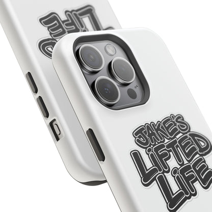 Impact-Resistant Phone Case — “Jake’s Lifted Life” Bold Streetwear Design