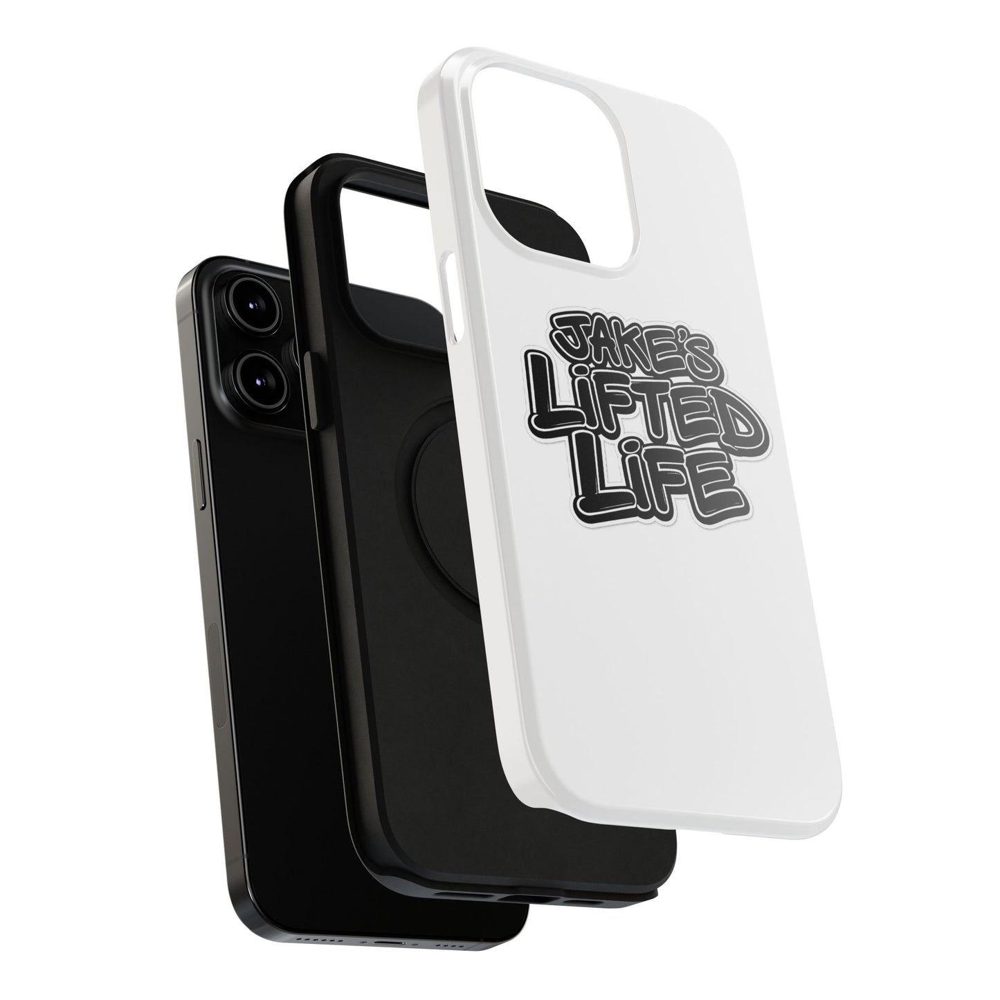 Impact-Resistant Phone Case — “Jake’s Lifted Life” Bold Streetwear Design