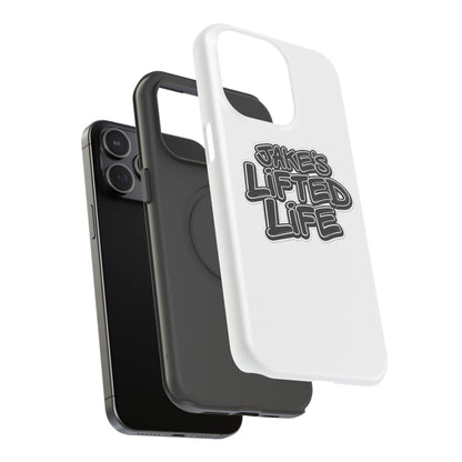 Impact-Resistant Phone Case — “Jake’s Lifted Life” Bold Streetwear Design