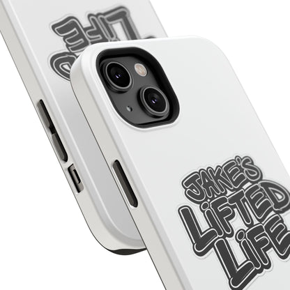 Impact-Resistant Phone Case — “Jake’s Lifted Life” Bold Streetwear Design