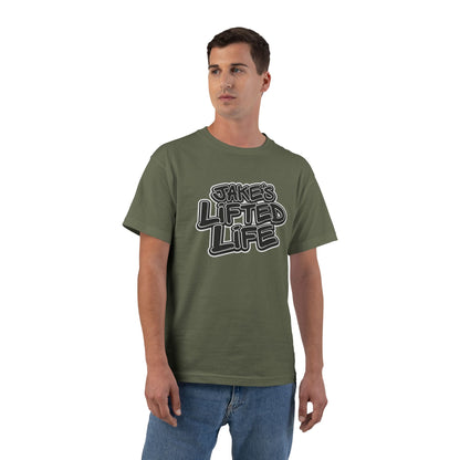 Lifted Life Graphic T-Shirt - 'Jake's Lifted Life' Fitness Tee