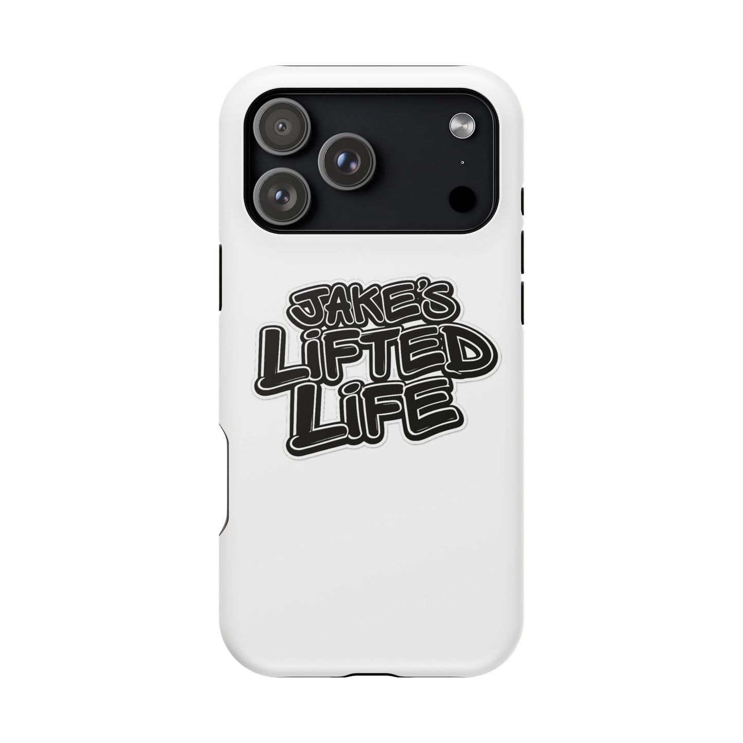 Impact-Resistant Phone Case — “Jake’s Lifted Life” Bold Streetwear Design