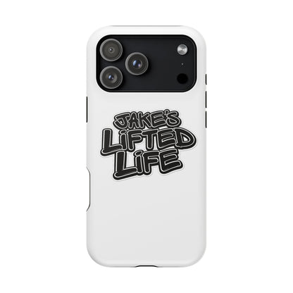 Impact-Resistant Phone Case — “Jake’s Lifted Life” Bold Streetwear Design