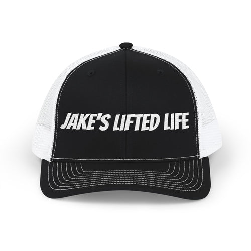 Jake's Lifted Life Embroidered Trucker Cap