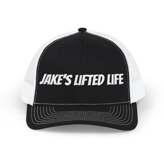 Jake's Lifted Life Embroidered Trucker Cap