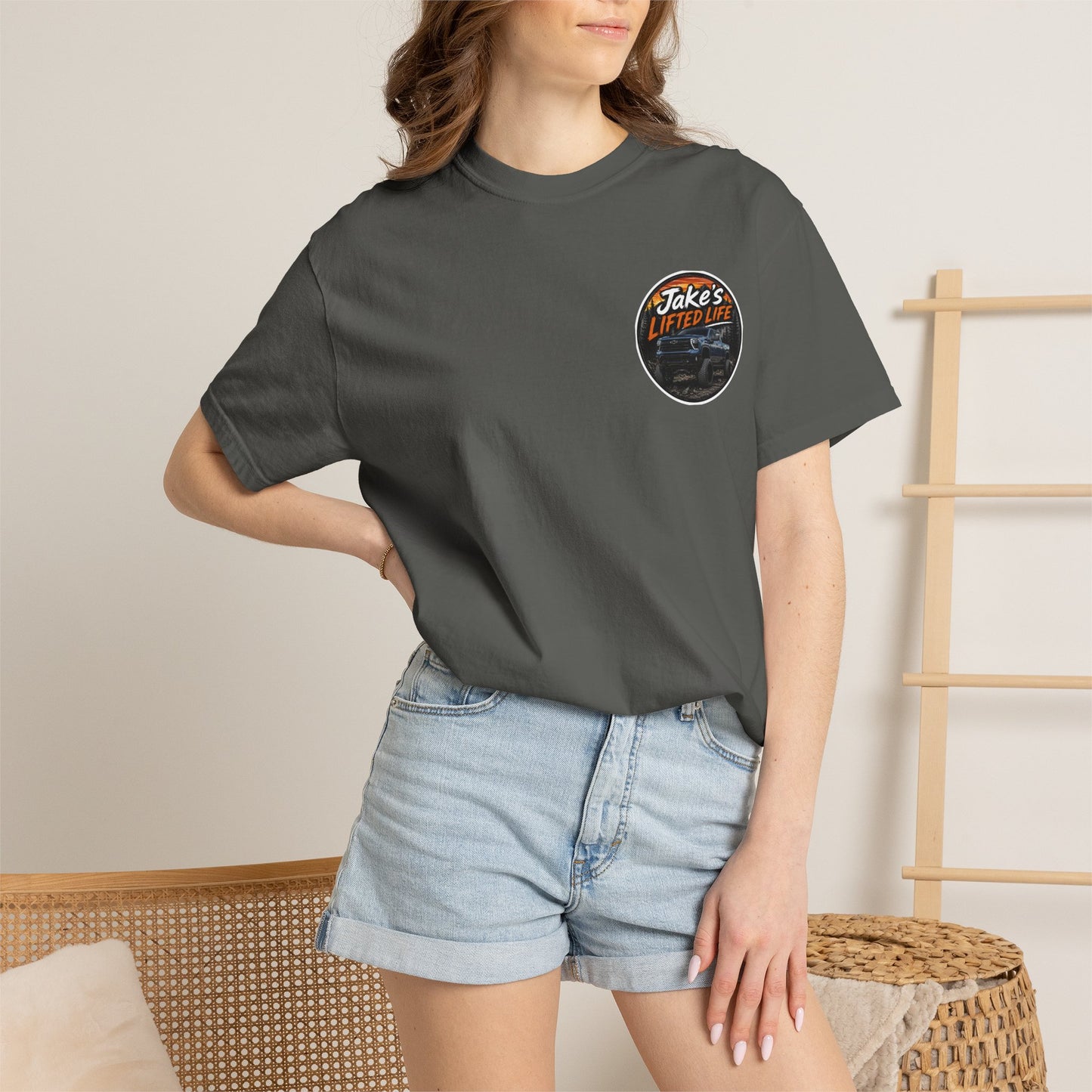 Lifted Life Off-Road T-Shirt — "Jake's Lifted Life" Truck Graphic