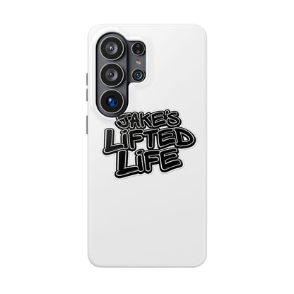 Impact-Resistant Phone Case — “Jake’s Lifted Life” Bold Streetwear Design