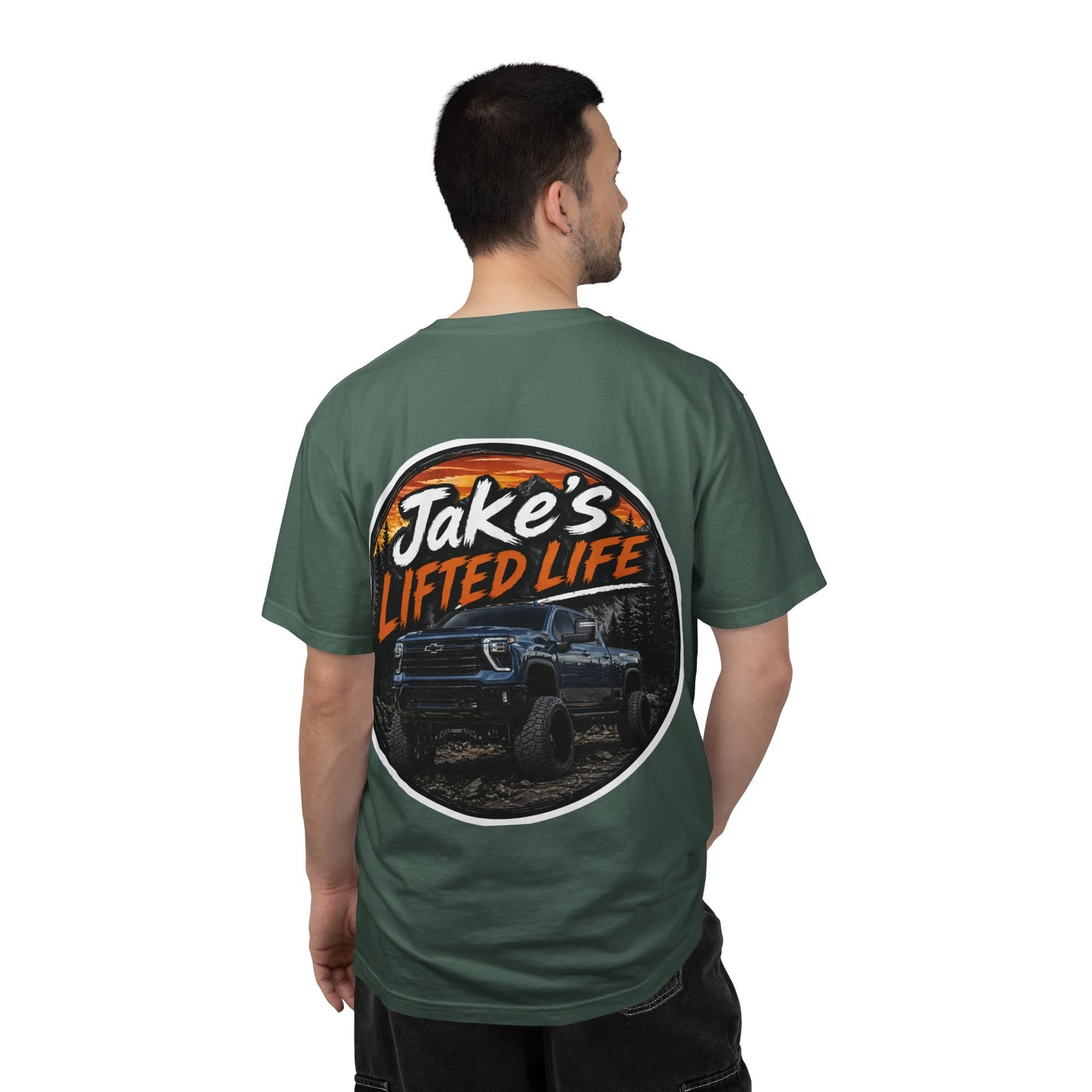 Lifted Life Off-Road T-Shirt — "Jake's Lifted Life" Truck Graphic