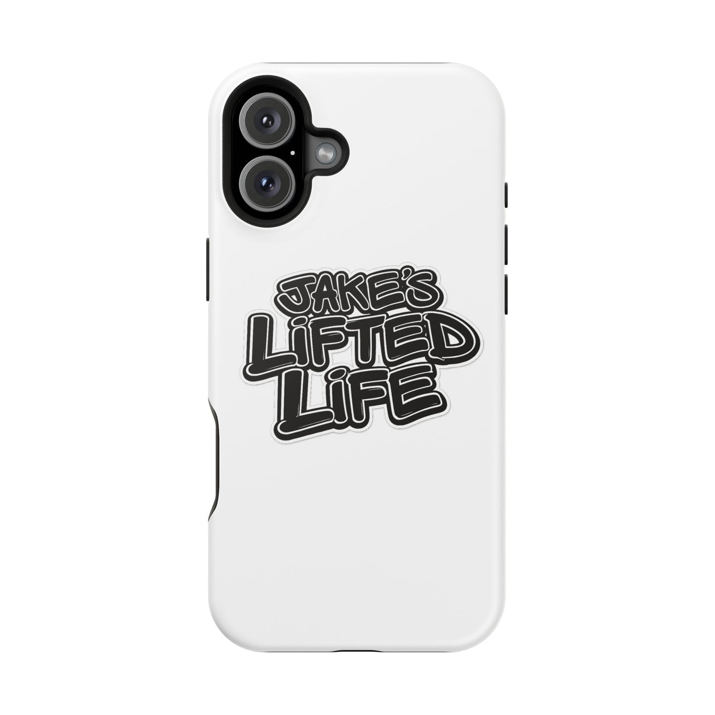 Impact-Resistant Phone Case — “Jake’s Lifted Life” Bold Streetwear Design