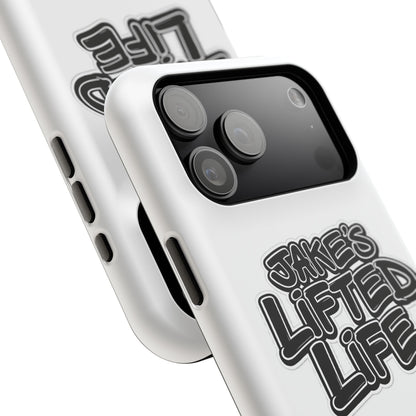 Impact-Resistant Phone Case — “Jake’s Lifted Life” Bold Streetwear Design