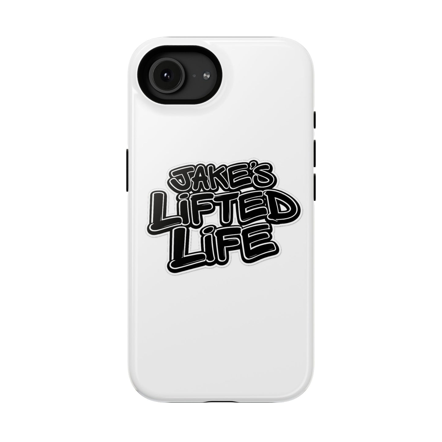 Impact-Resistant Phone Case — “Jake’s Lifted Life” Bold Streetwear Design