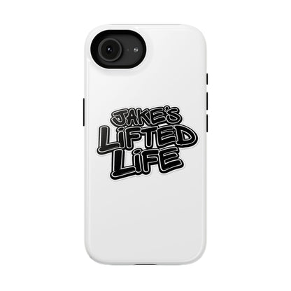 Impact-Resistant Phone Case — “Jake’s Lifted Life” Bold Streetwear Design