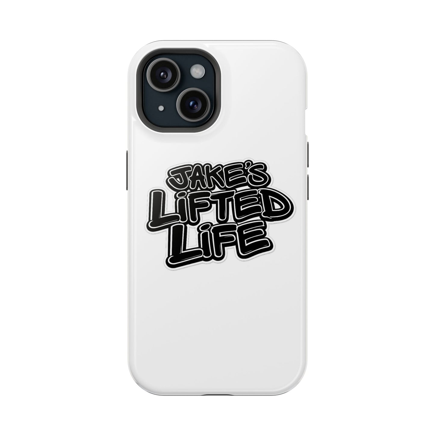 Impact-Resistant Phone Case — “Jake’s Lifted Life” Bold Streetwear Design