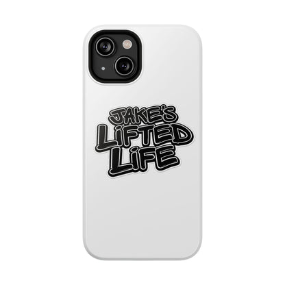 Impact-Resistant Phone Case — “Jake’s Lifted Life” Bold Streetwear Design