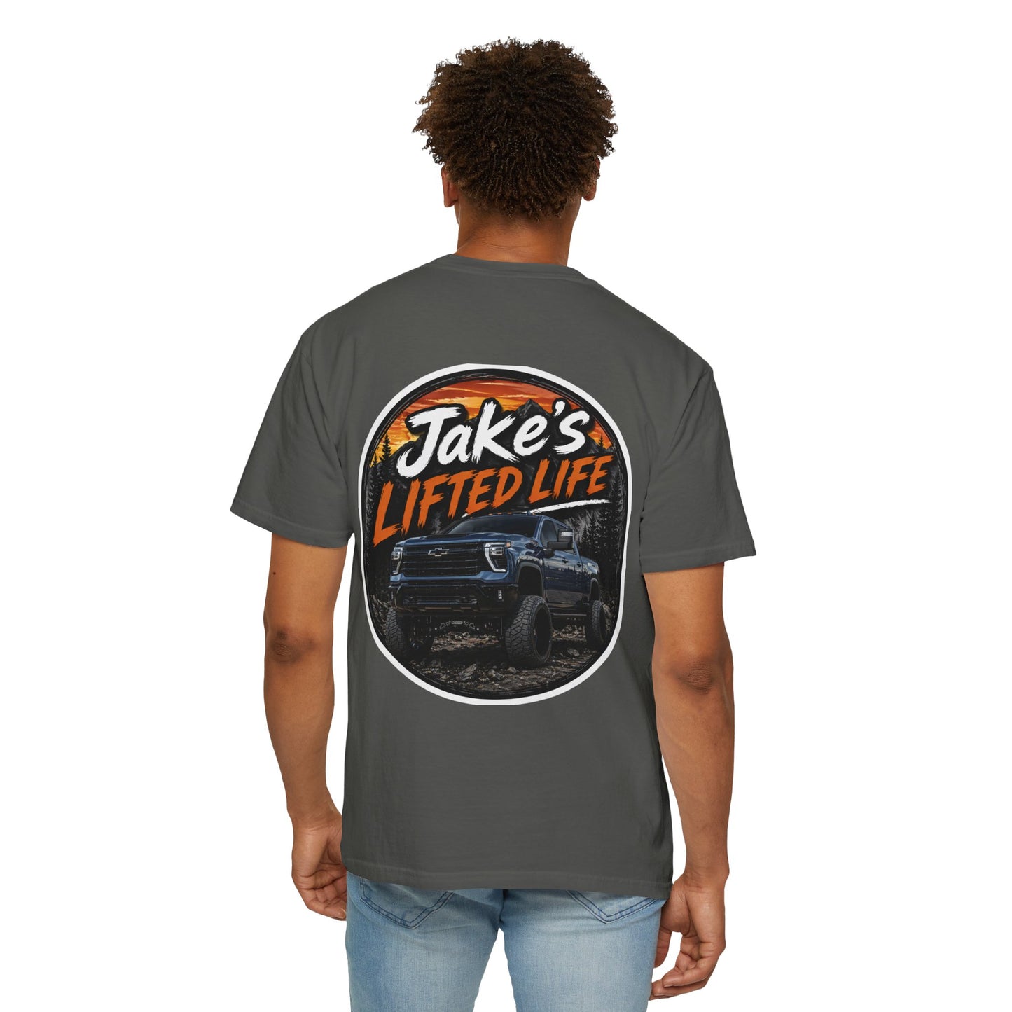 Lifted Life Off-Road T-Shirt — "Jake's Lifted Life" Truck Graphic