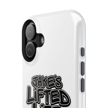 Impact-Resistant Phone Case — “Jake’s Lifted Life” Bold Streetwear Design