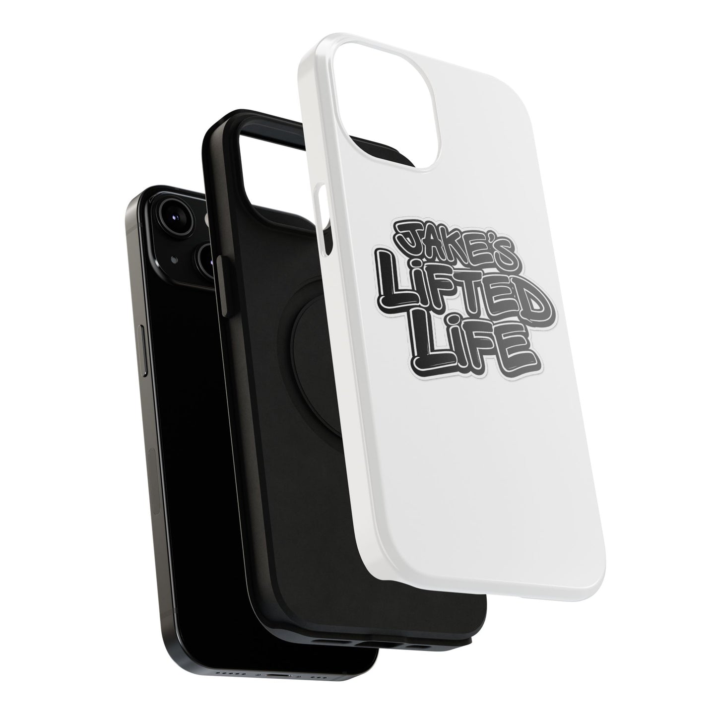 Impact-Resistant Phone Case — “Jake’s Lifted Life” Bold Streetwear Design