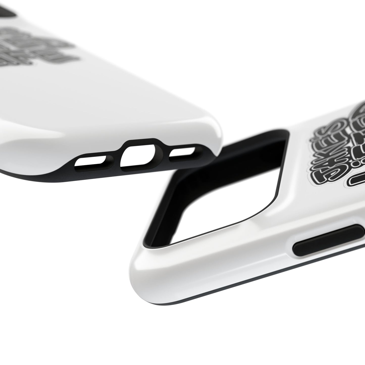 Impact-Resistant Phone Case — “Jake’s Lifted Life” Bold Streetwear Design