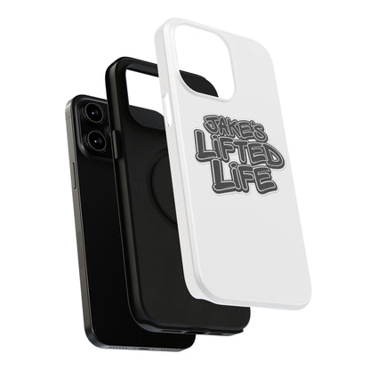 Impact-Resistant Phone Case — “Jake’s Lifted Life” Bold Streetwear Design