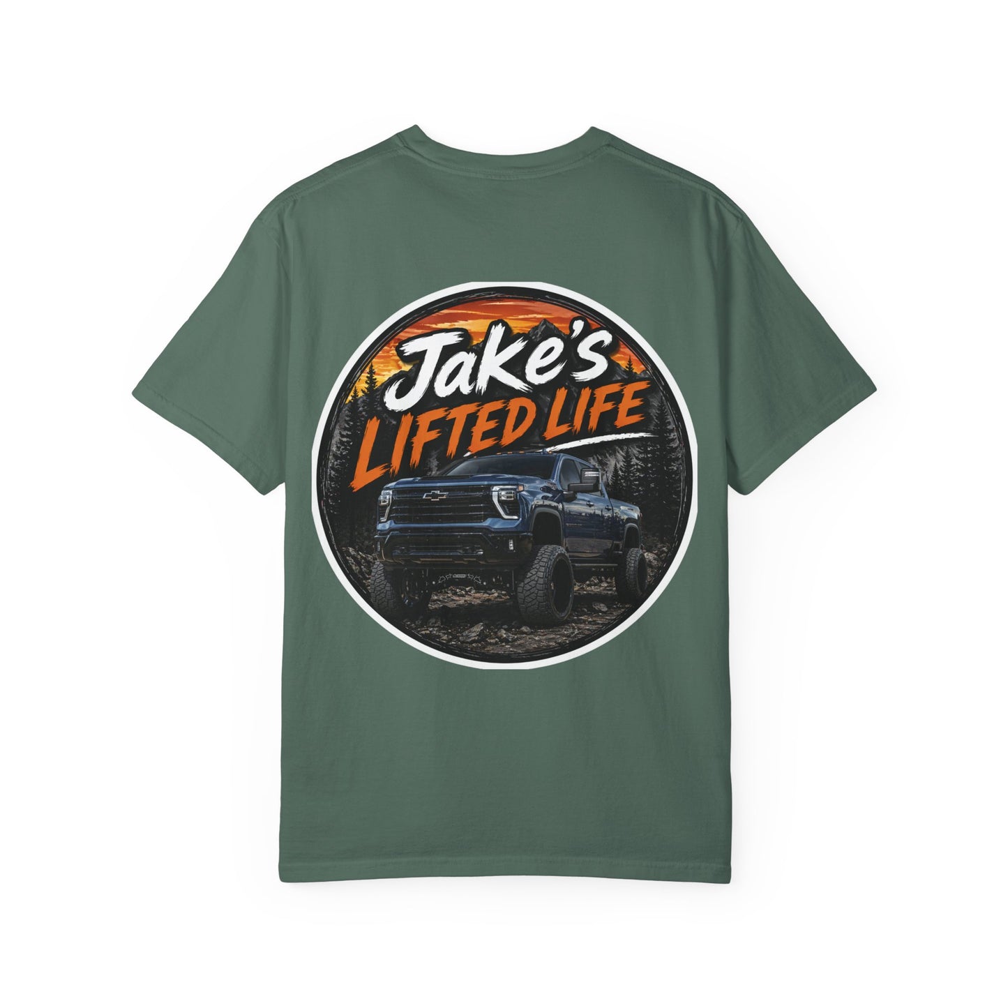 Lifted Life Off-Road T-Shirt — "Jake's Lifted Life" Truck Graphic