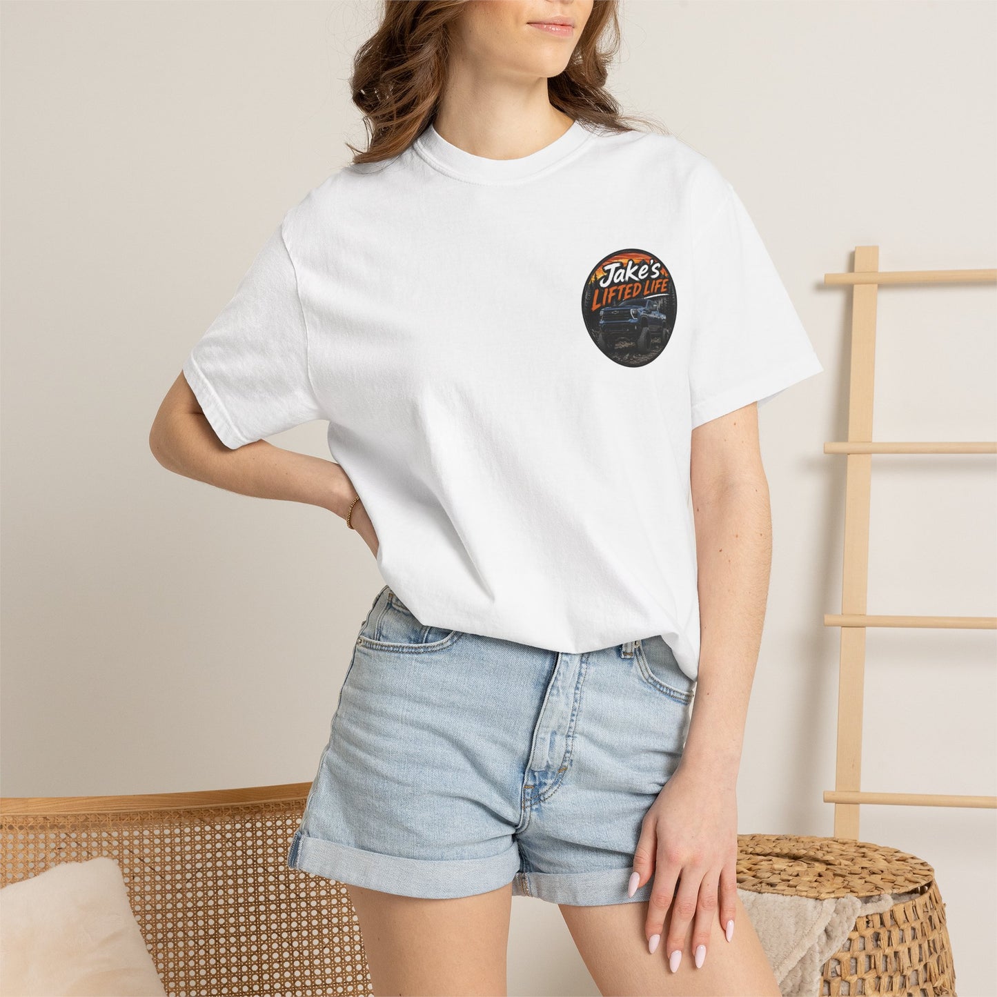 Lifted Life Off-Road T-Shirt — "Jake's Lifted Life" Truck Graphic