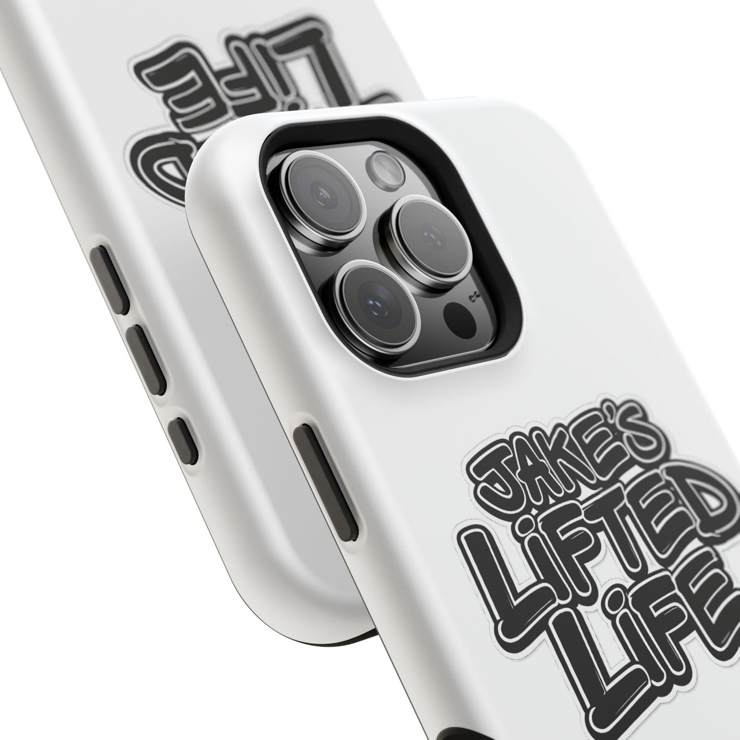 Impact-Resistant Phone Case — “Jake’s Lifted Life” Bold Streetwear Design