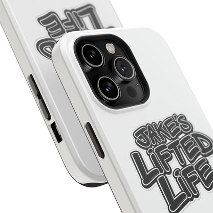 Impact-Resistant Phone Case — “Jake’s Lifted Life” Bold Streetwear Design