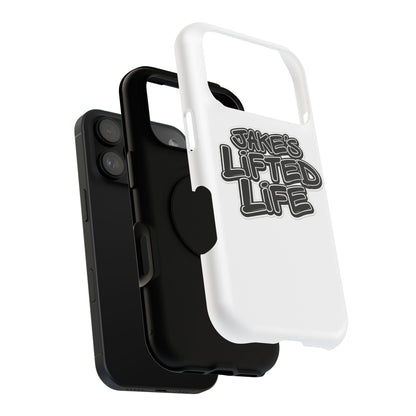 Impact-Resistant Phone Case — “Jake’s Lifted Life” Bold Streetwear Design