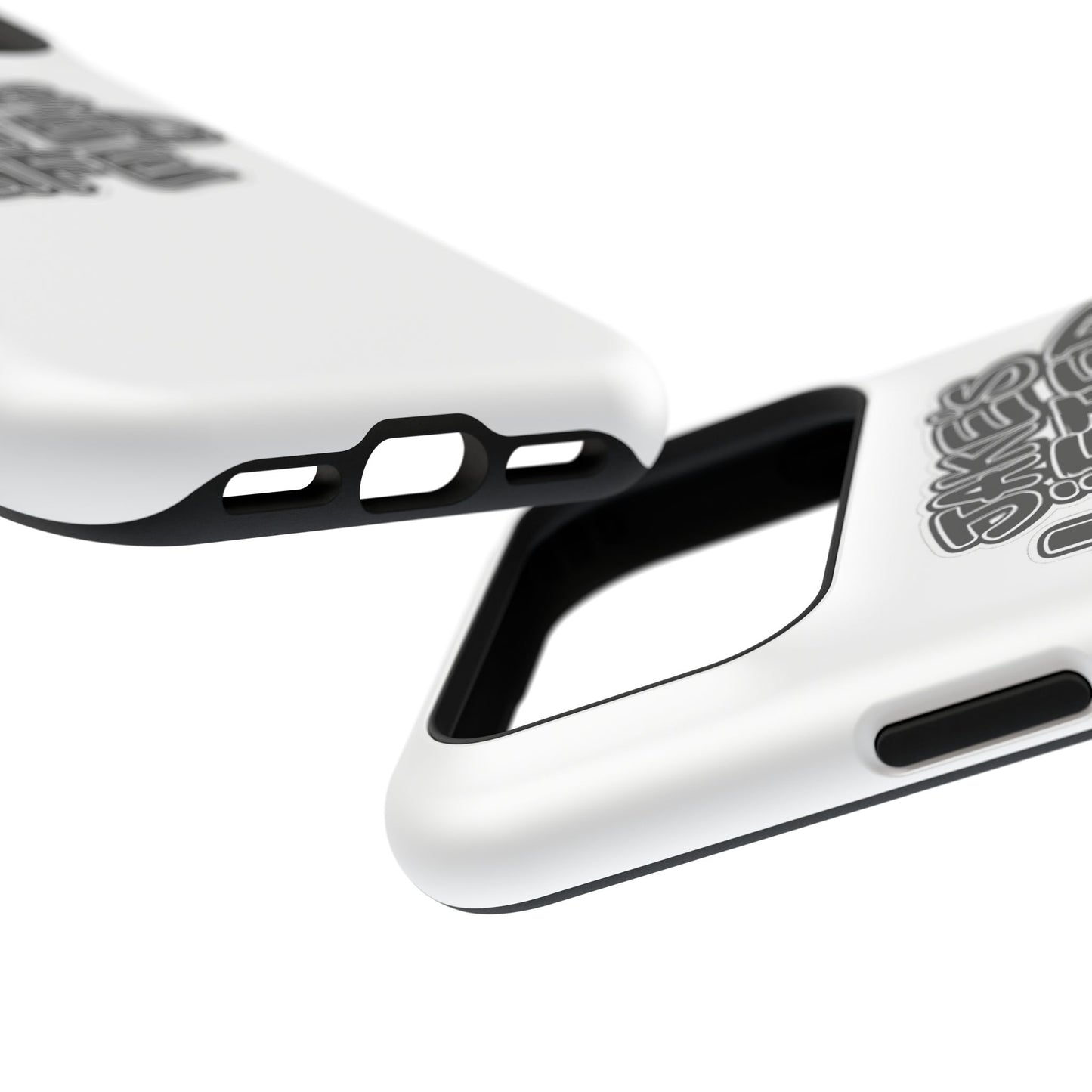 Impact-Resistant Phone Case — “Jake’s Lifted Life” Bold Streetwear Design