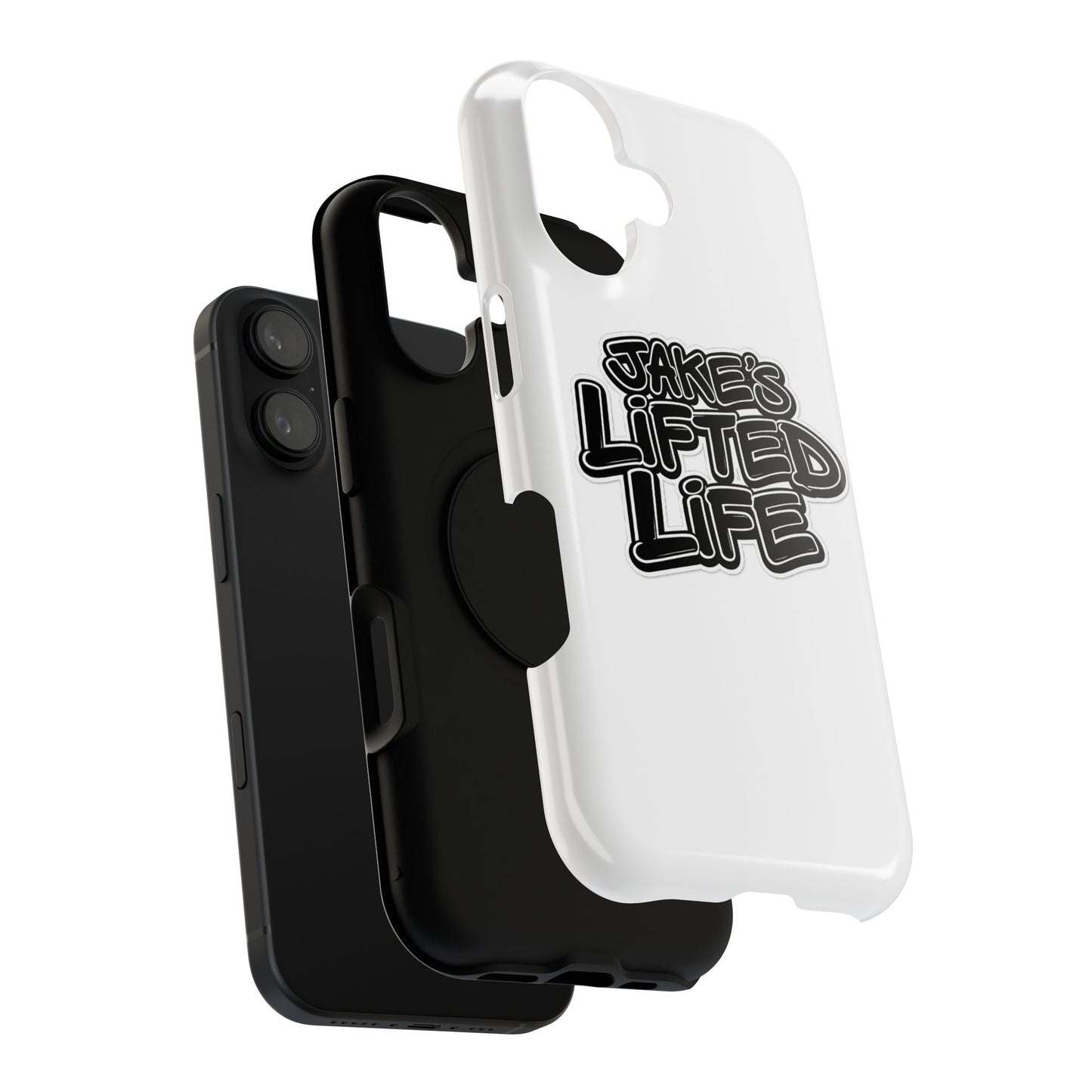 Impact-Resistant Phone Case — “Jake’s Lifted Life” Bold Streetwear Design