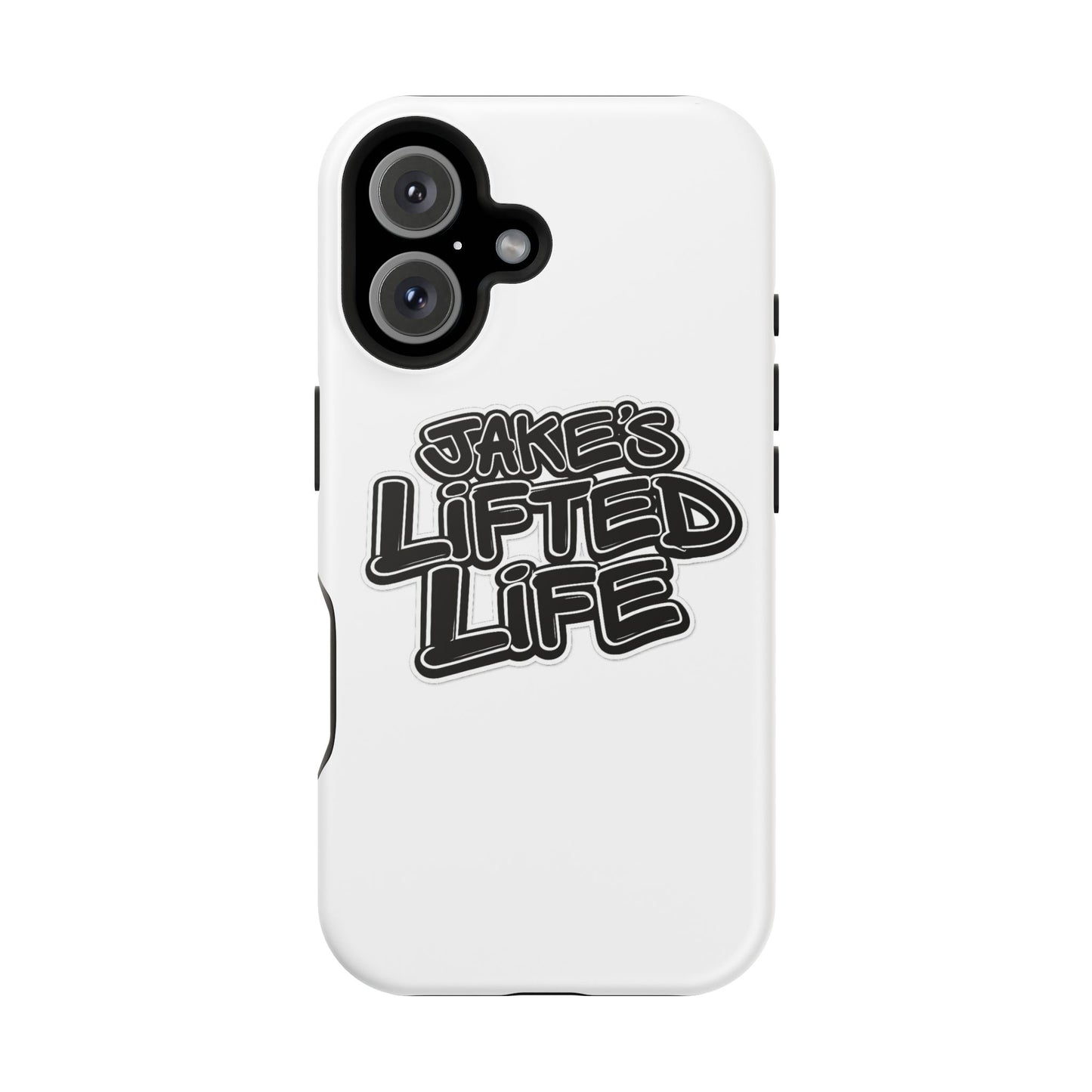 Impact-Resistant Phone Case — “Jake’s Lifted Life” Bold Streetwear Design
