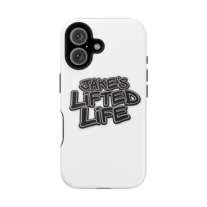 Impact-Resistant Phone Case — “Jake’s Lifted Life” Bold Streetwear Design