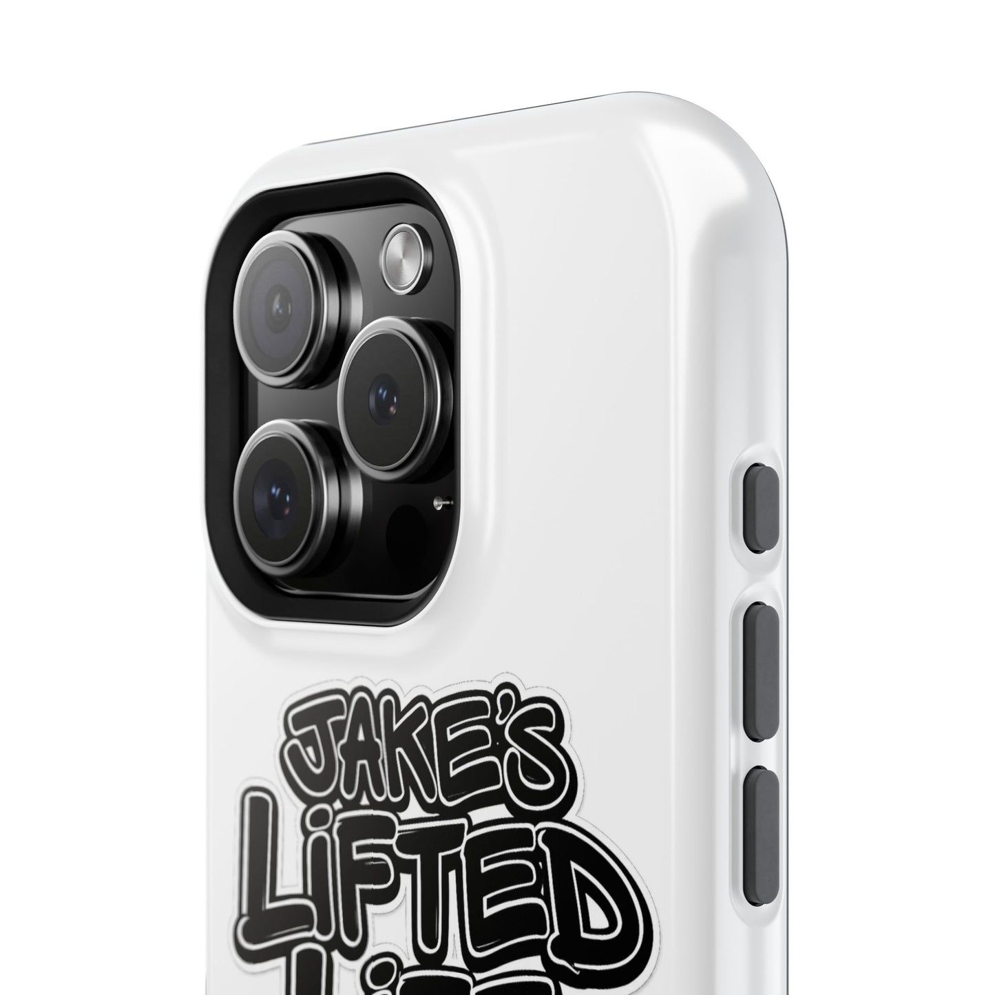 Impact-Resistant Phone Case — “Jake’s Lifted Life” Bold Streetwear Design