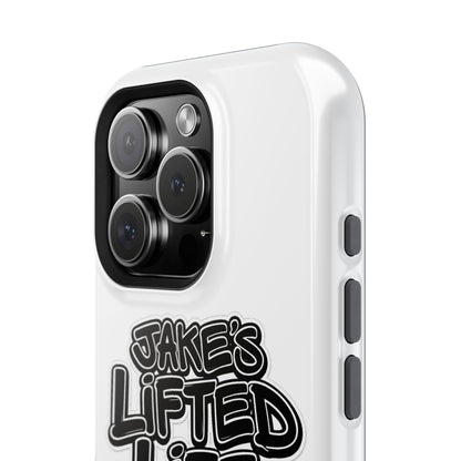 Impact-Resistant Phone Case — “Jake’s Lifted Life” Bold Streetwear Design