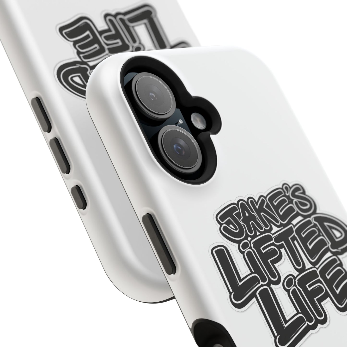 Impact-Resistant Phone Case — “Jake’s Lifted Life” Bold Streetwear Design