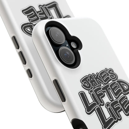 Impact-Resistant Phone Case — “Jake’s Lifted Life” Bold Streetwear Design