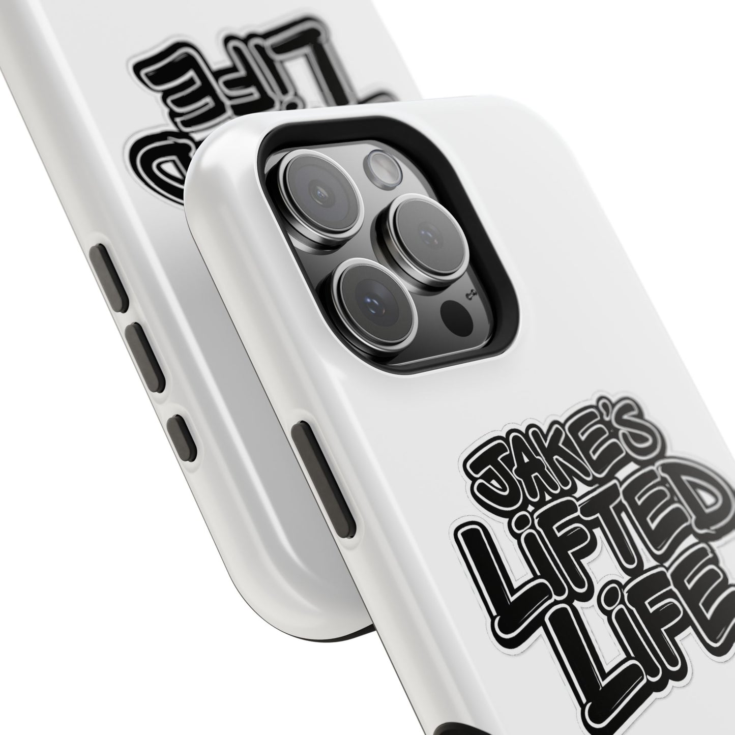 Impact-Resistant Phone Case — “Jake’s Lifted Life” Bold Streetwear Design