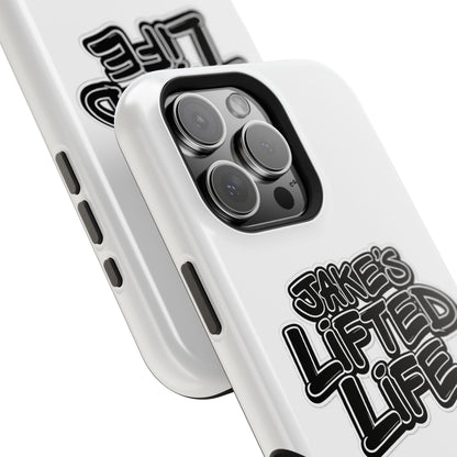 Impact-Resistant Phone Case — “Jake’s Lifted Life” Bold Streetwear Design
