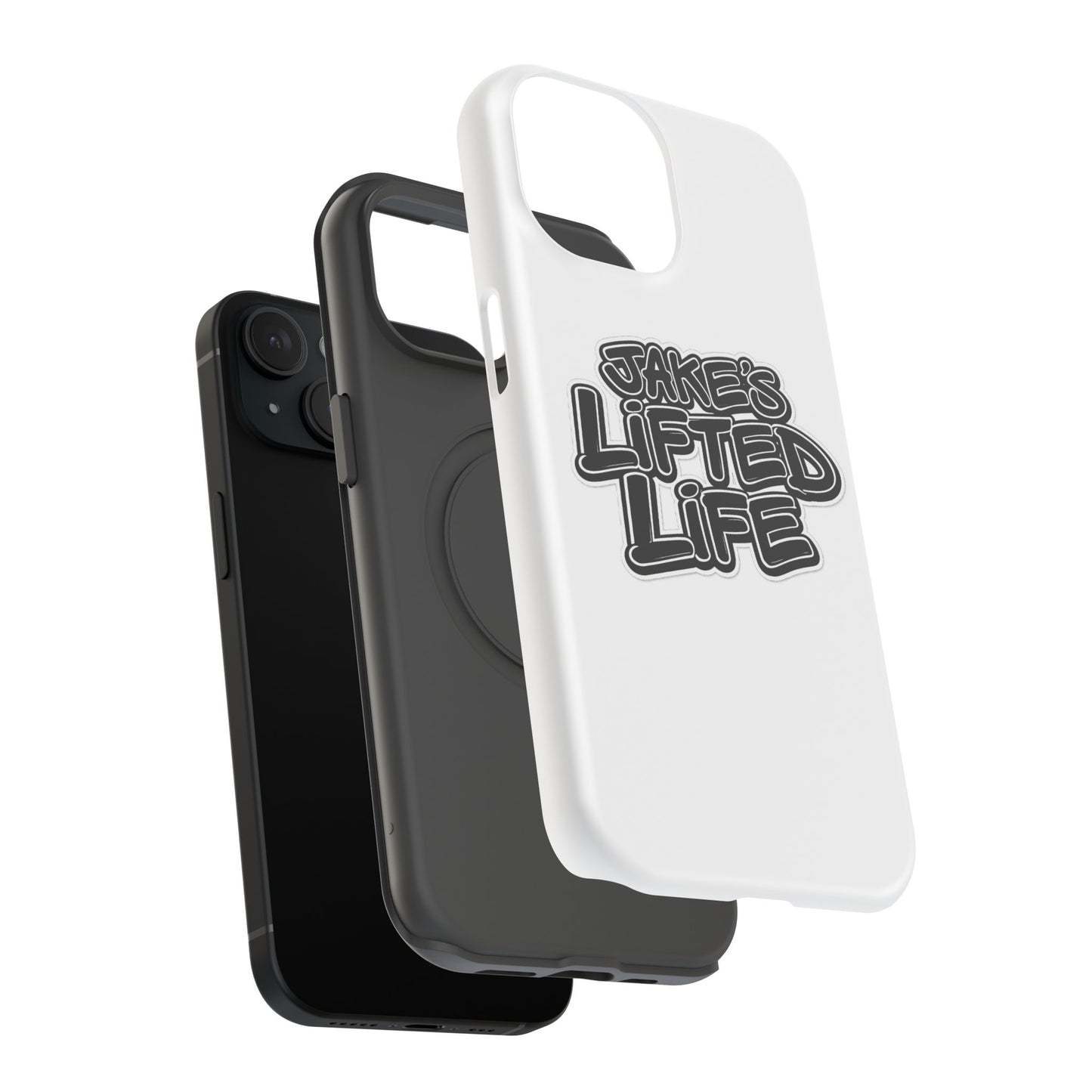Impact-Resistant Phone Case — “Jake’s Lifted Life” Bold Streetwear Design
