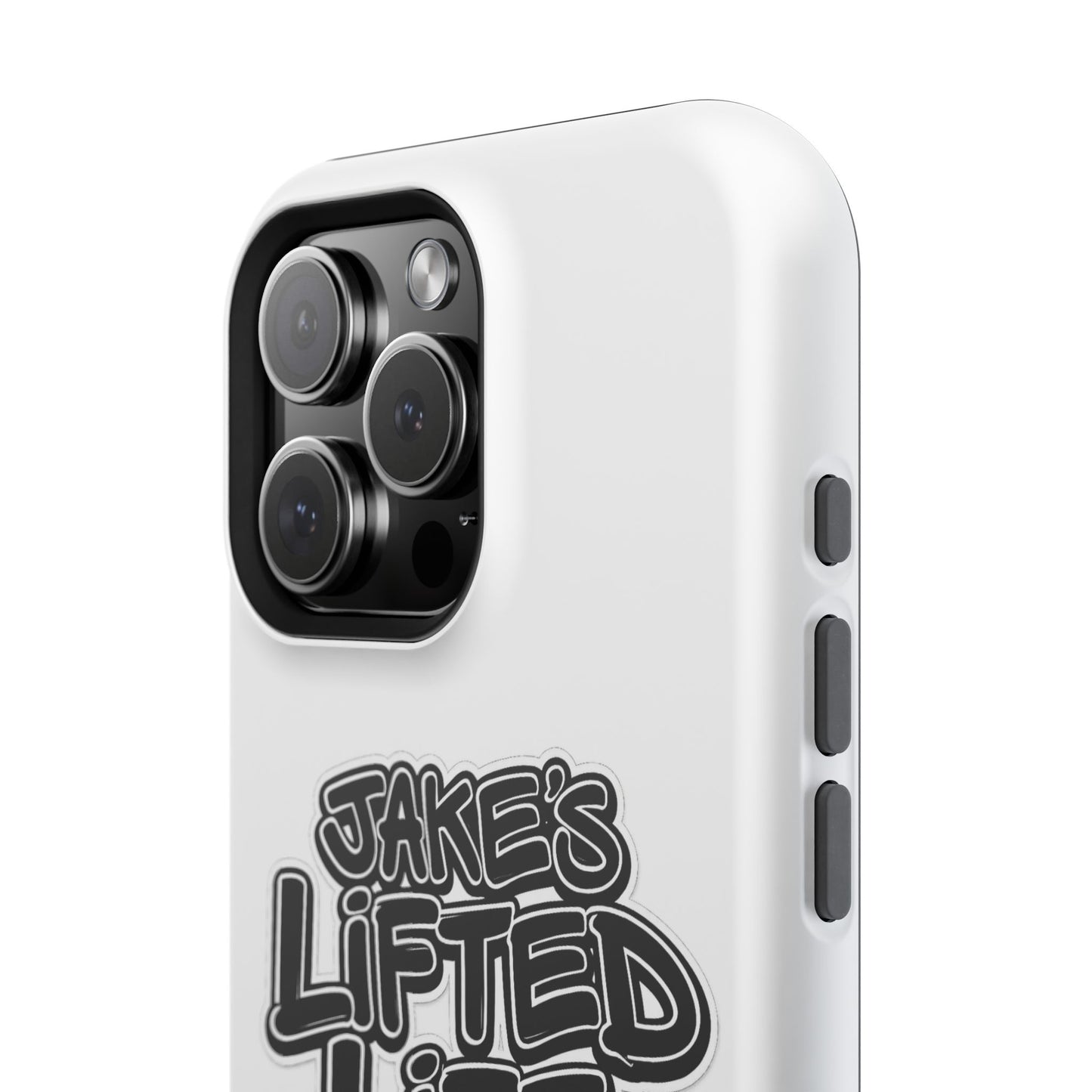 Impact-Resistant Phone Case — “Jake’s Lifted Life” Bold Streetwear Design