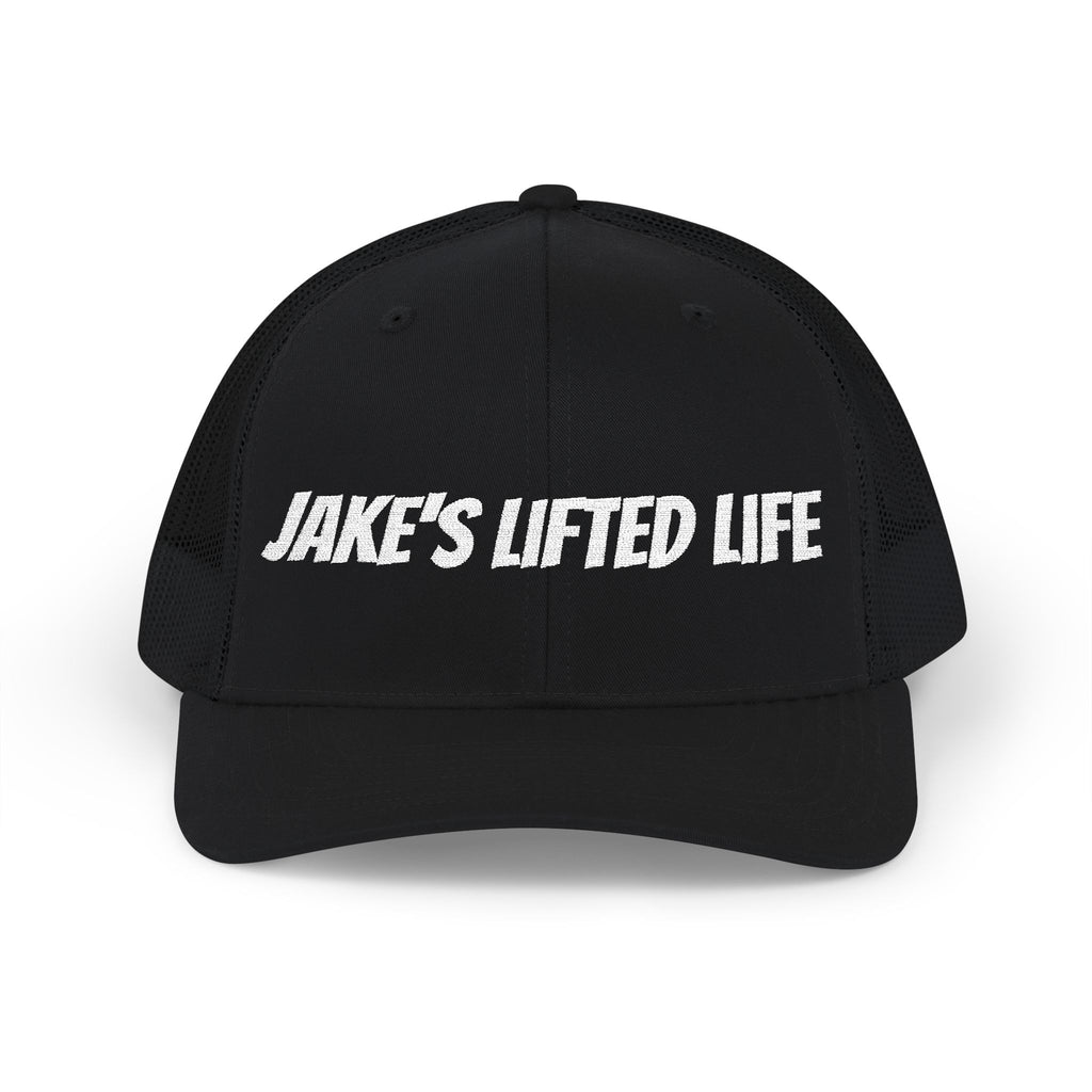 Jake's Lifted Life Embroidered Trucker Cap